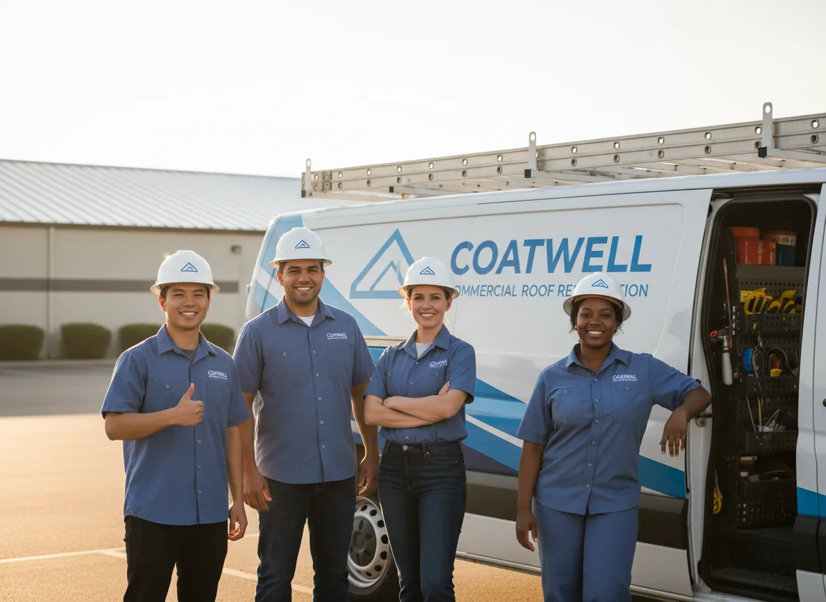 Commercial roof coating company in Abbott, TX